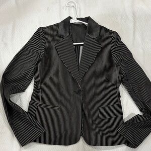 Old Navy Black Pinstripe Women's Blazer